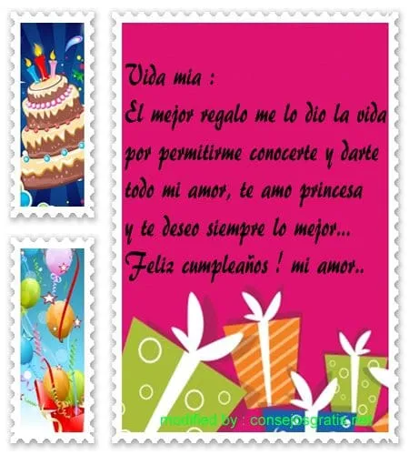 Imàgenes con frases para desear un cumpleaños feliz a novia ... Imàgenes con frases para desear un cumpleaños feliz a novia ...