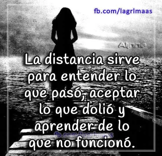 Imagenes y Frases Facebook: la distancia