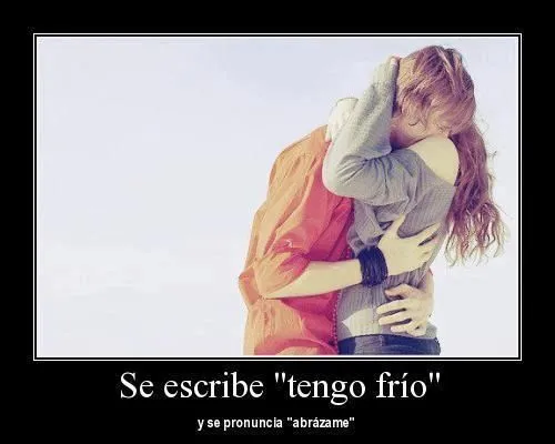 Imagenes • Frases para un dia frio