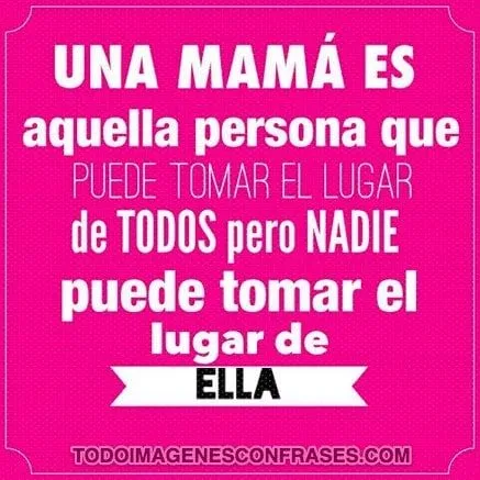 Imágenes con frases lindas para mamá - Imágenes con Frases