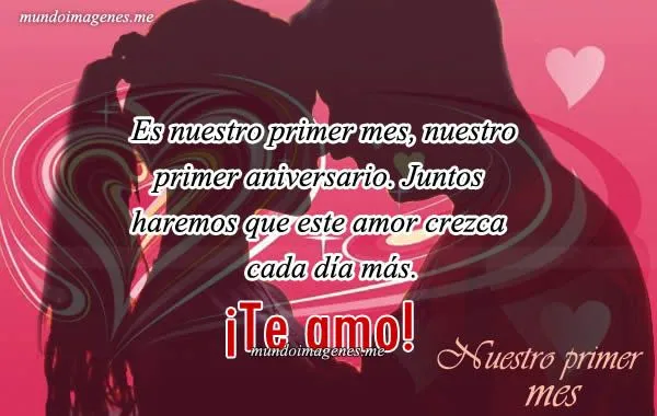 Imagenes Con Frases Primer Mes De Novios O Enamorados - Mundo ... Imagenes Con Frases Primer Mes De Novios O Enamorados - Mundo ...