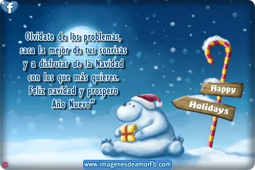 Imagenes con frases de navidad para facebook ~ Imagenes de amor ...