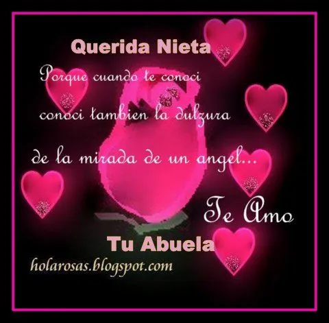 Imagenes con frases para una nieta - Imagui Imagenes con frases para una nieta - Imagui