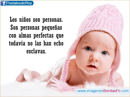 Imagenes con frases de niños - Imagenes de Amor Facebook