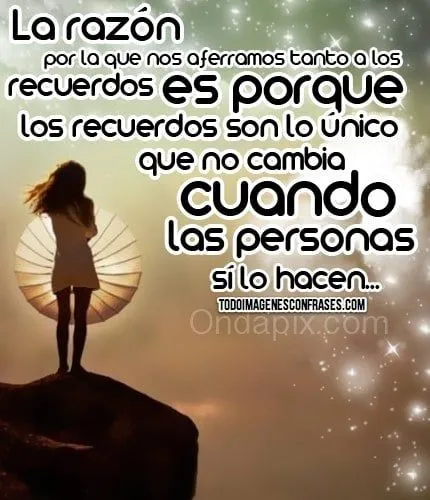 Imágenes con frases sobre recuerdos - Imágenes con Frases