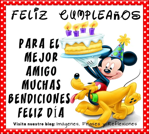 Imagenes de Mickey Mouse con frases bonitas - Imagui