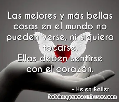 Imágenes con frases: Sentir las cosas con el corazón - Imágenes ...