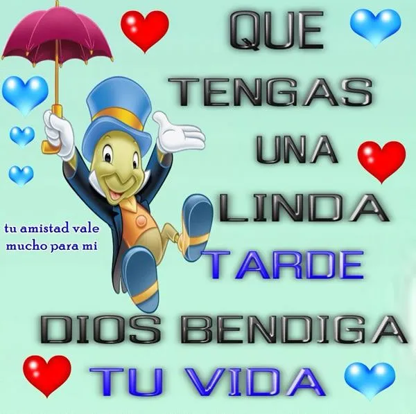 Imágenes con Frases para dar las Buenas Tardes, Feliz Tarde, Linda ...