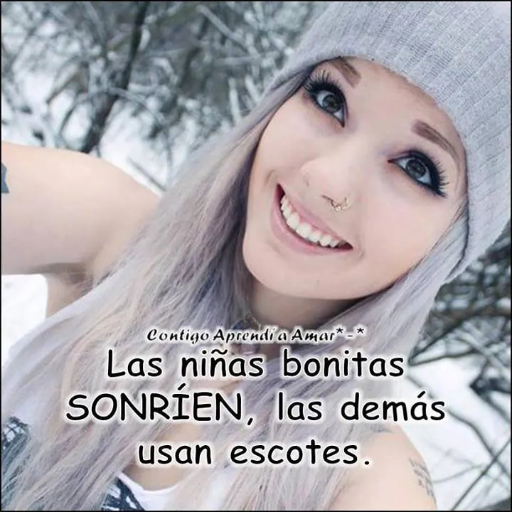 Imagenes Y Frasesitas : Las Niñas Bonitas Sonríen Las Demas Imagenes Y Frasesitas : Las Niñas Bonitas Sonríen Las Demas