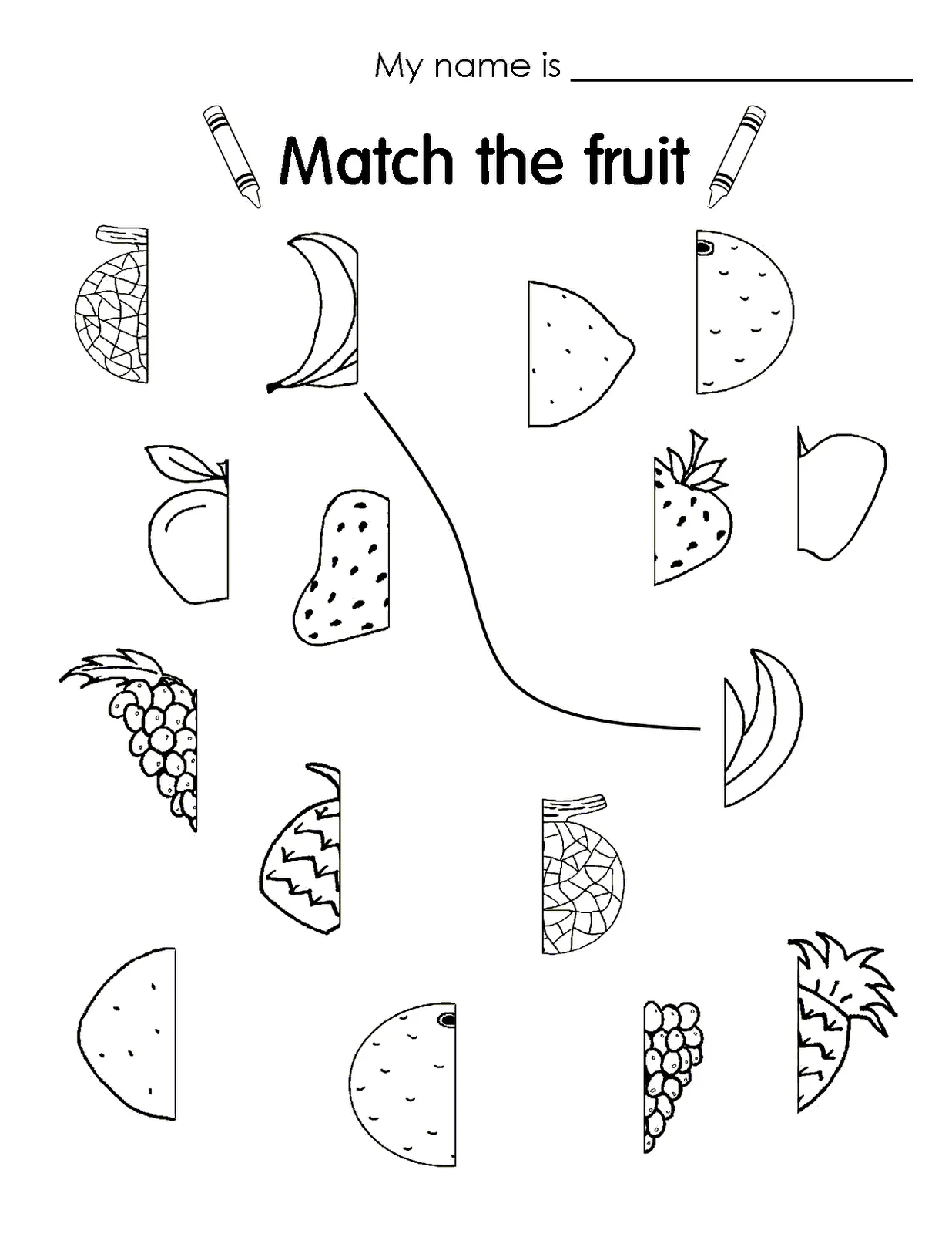 Imagenes de las frutas en inglés para colorear - Imagui Imagenes de las frutas en inglés para colorear - Imagui