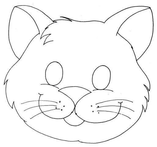 Imagenes • Gato tierno para dibujar