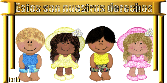 LA CASITA DE CHOCOLATE: LOS DERECHOS DEL NIÑO.