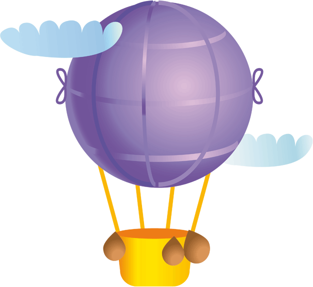 Imágenes GIF de globos aerostáticos