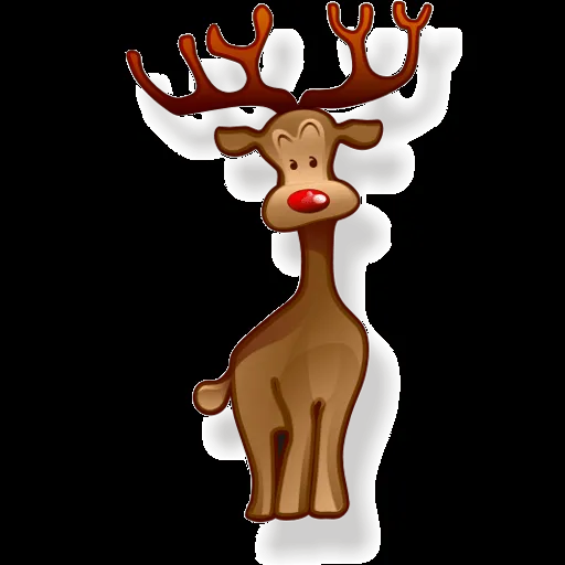 Imágenes GIF de renos de Navidad
