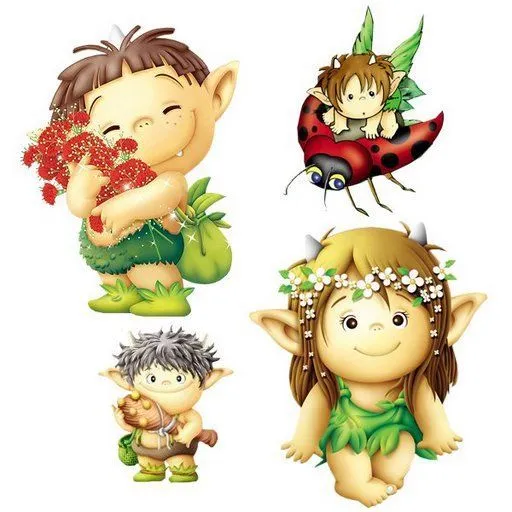 Dibujos infantiles duendes yhadas - Imagui