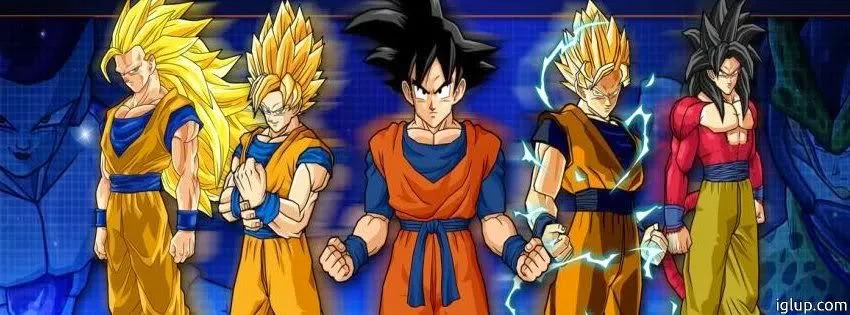 Imagenes de goku con movimiento y brillo para celular - Imagui