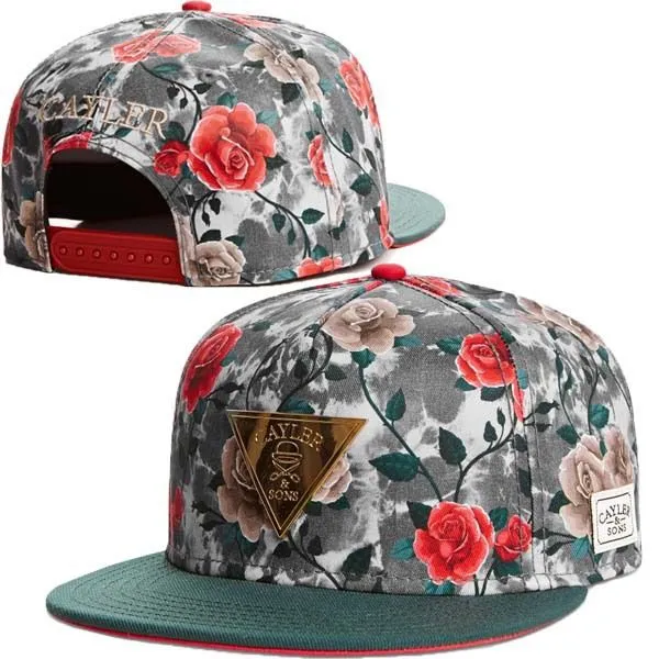 Imagenes de gorras con flores - Imagui