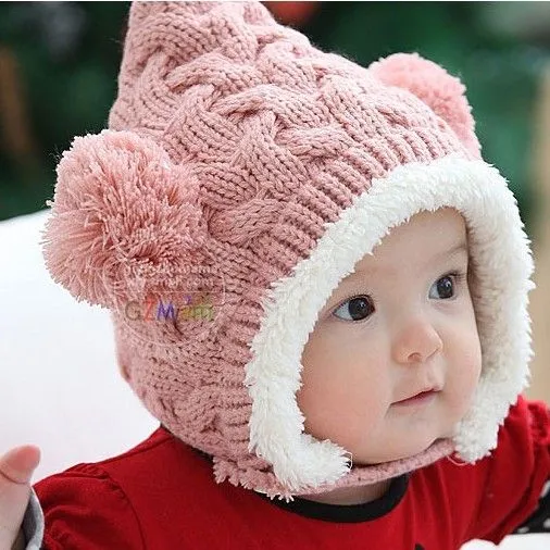 Imagenes de gorros de lana para niñas - Imagui