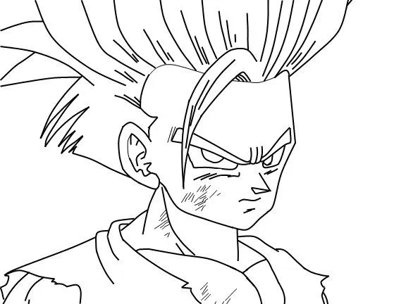 Imagenes de goten para dibujar a lapiz - Imagui