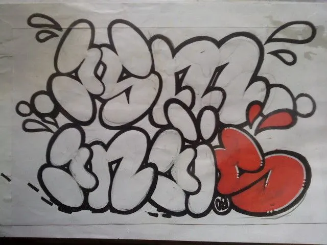 Graffitis de emo - Imagui