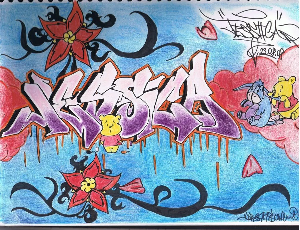 graffiti jessica by icebabiizx on DeviantArt graffiti jessica by icebabiizx on DeviantArt
