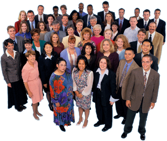 Imagenes • Grupo de personas animadas