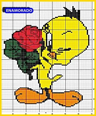 ... Imágenes de Grupo de Punto de cruz > Piolin enamorado ... Imágenes de Grupo de Punto de cruz > Piolin enamorado
