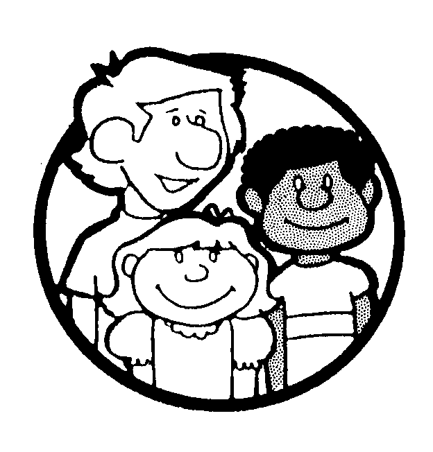 Imagenes de grupos de personas en una comunidad para colorear - Imagui