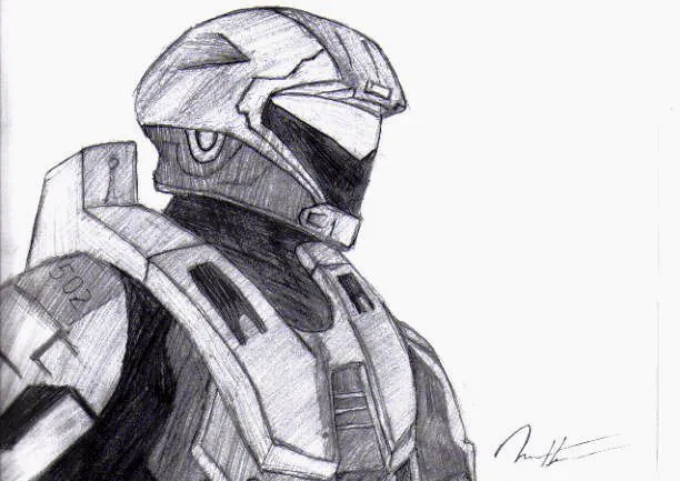 Dibujo halo reach - Imagui