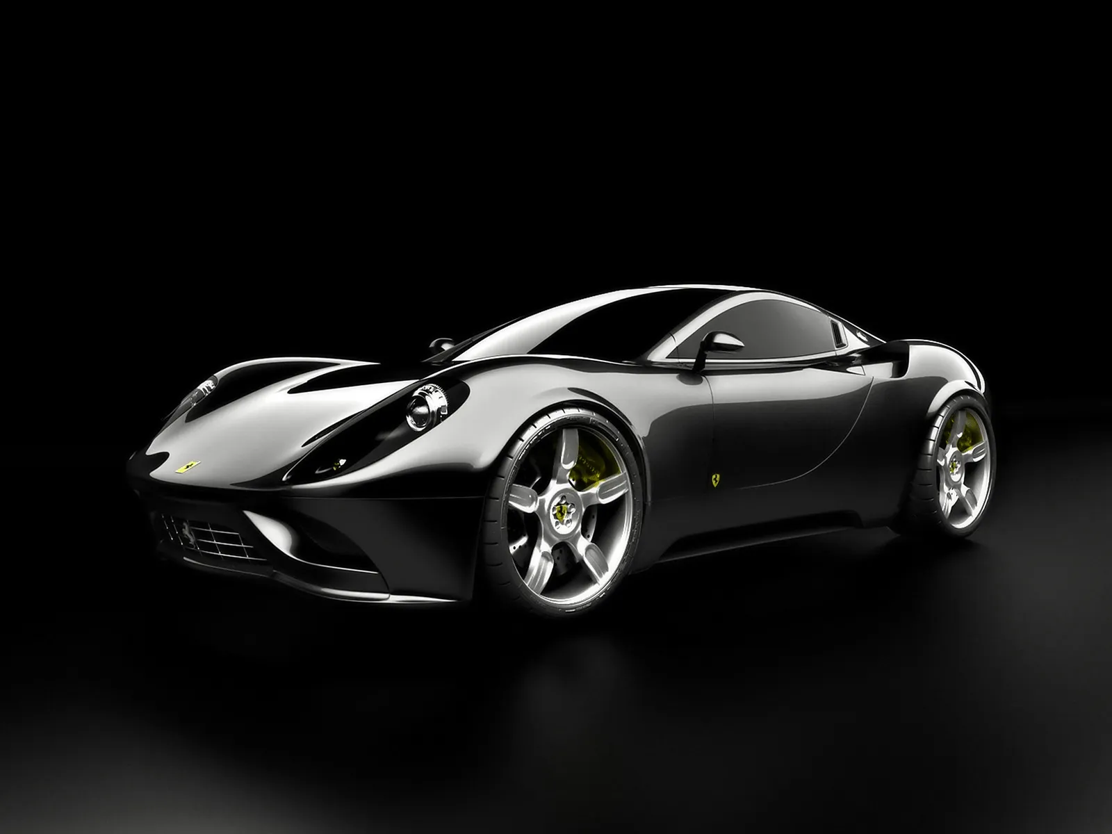 Imágenes Hilandy: Fondo de Pantalla Coches Ferrari Negro Imágenes Hilandy: Fondo de Pantalla Coches Ferrari Negro