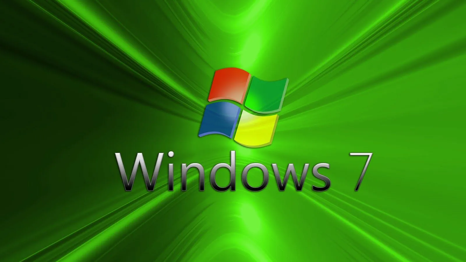 Imágenes Hilandy: Fondo de Pantalla Windows 7 Verde