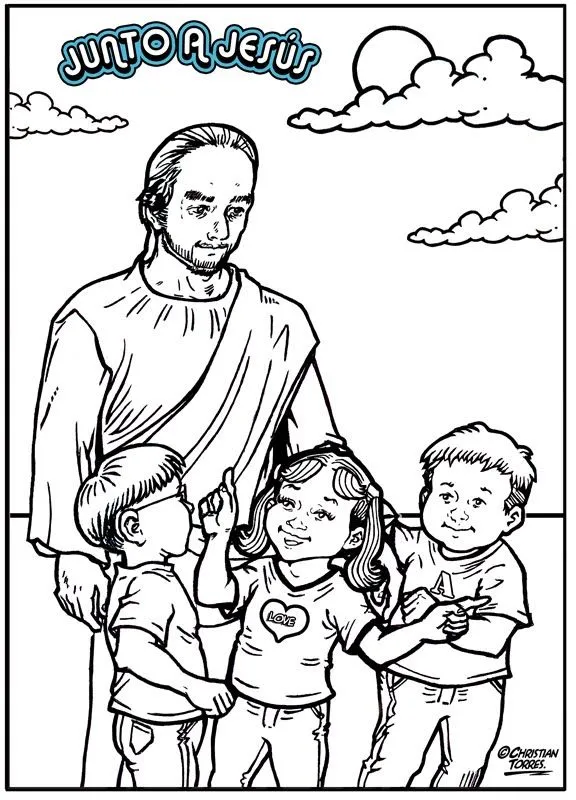 Comunidad para colorear - Imagui