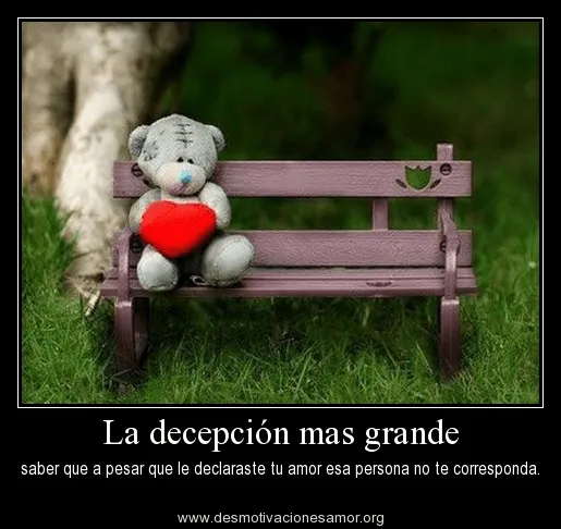 Imagenes • Imagenes de desmotivacion de decepcion