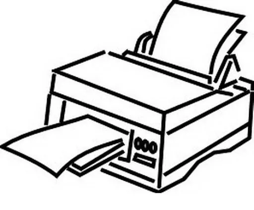 Imagenes de impresoras para colorear - Imagui Imagenes de impresoras para colorear - Imagui