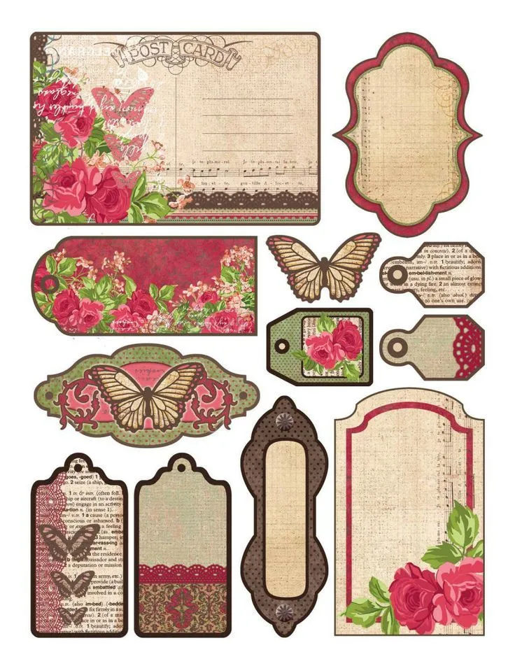 Imágenes para imprimir-Free Printables | Tati Scrap -Recortando Ideas