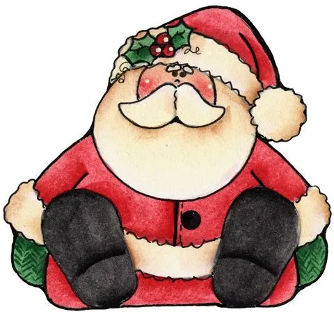 Imagenes para imprimir de Papa Noel - Imagenes y dibujos para imprimir ...