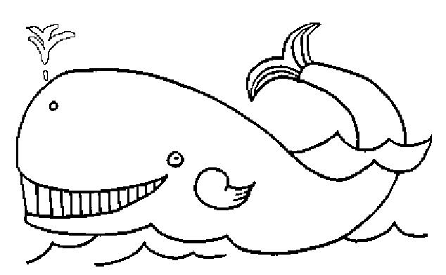 Dibujos para colorear de Ballenas, Plantillas para colorear de ...