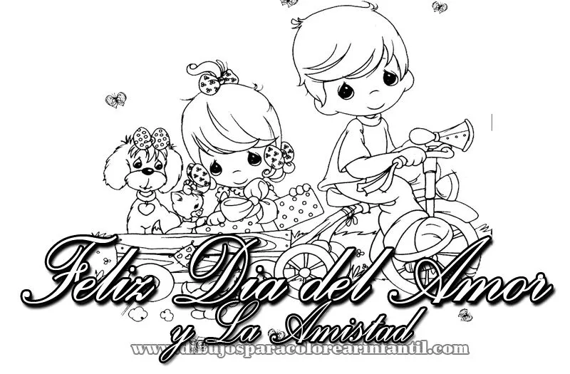 Imagenes para colorear dia del amor y la amistad - Imagui Imagenes para colorear dia del amor y la amistad - Imagui
