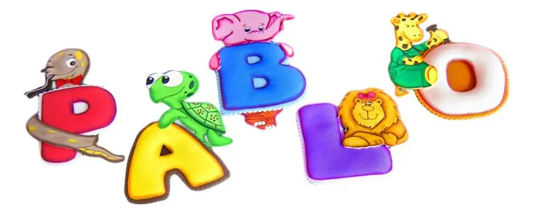 TereArte | Letras termoformadas con motivos infantiles para el ... TereArte | Letras termoformadas con motivos infantiles para el ...