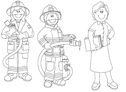 Imágenes infantiles de oficios - Imagui