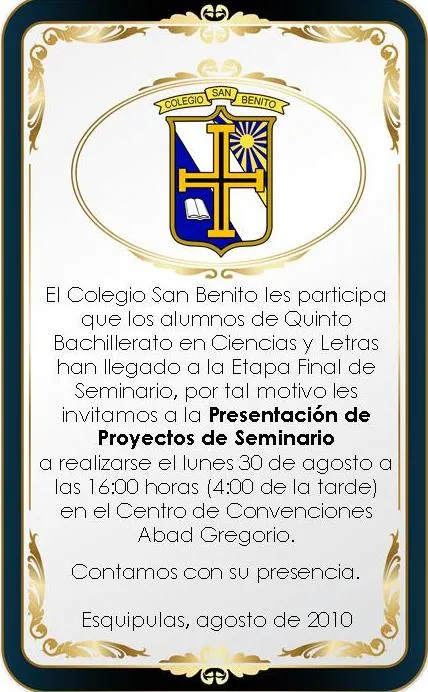 Nivel Diversificado | Colegio San Benito - Esquipulas | Página 38 Nivel Diversificado | Colegio San Benito - Esquipulas | Página 38