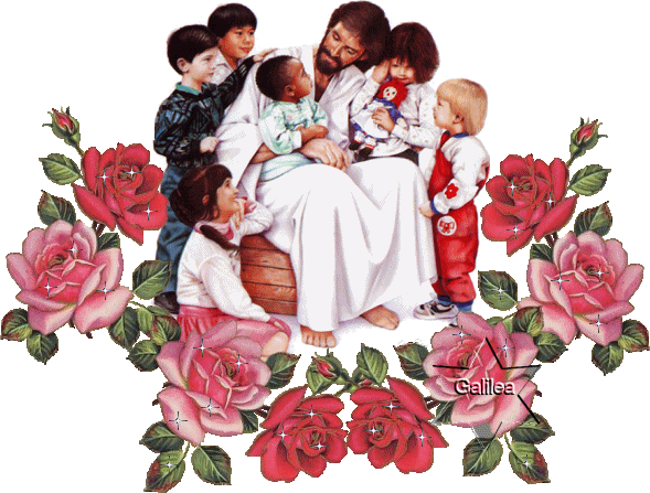 Jesús bendice a los niños