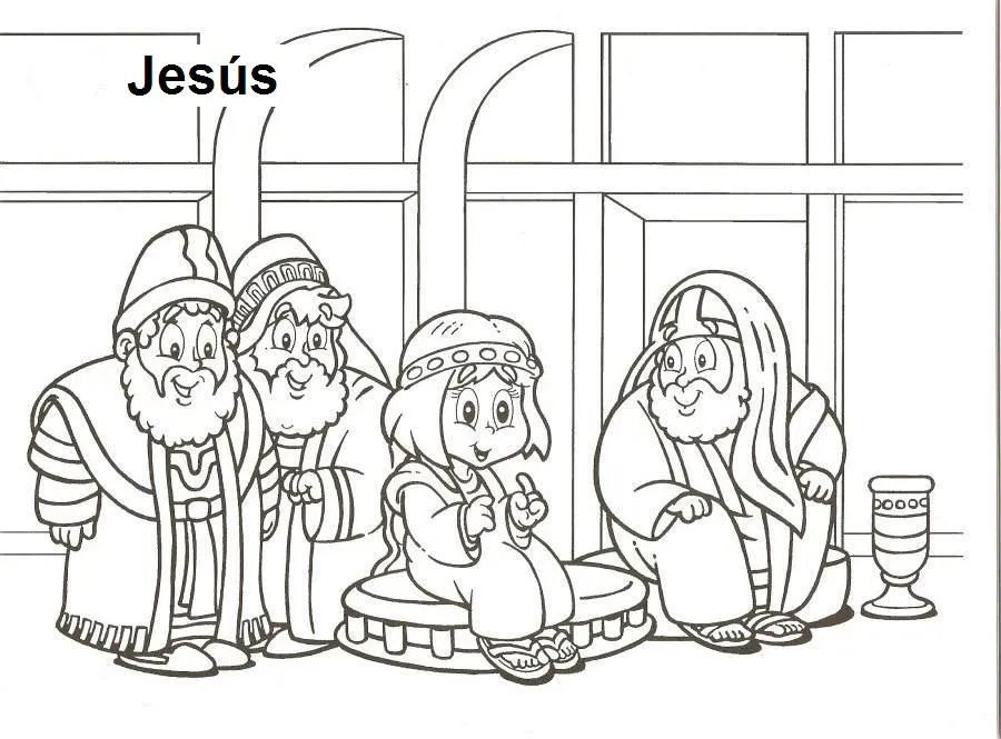 Imagenes de Jesus: cuando era niño