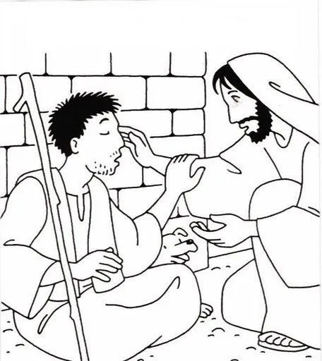 Imagenes de Jesus: sanando enfermos