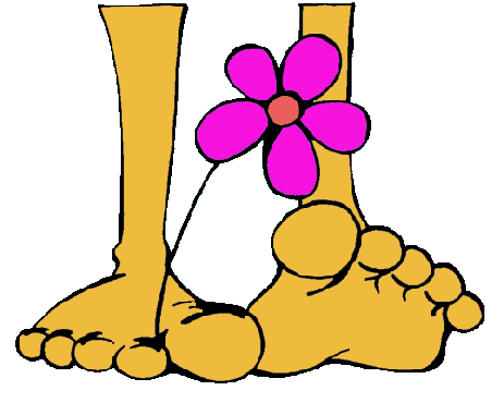 Imagenes de pies animados - Imagui