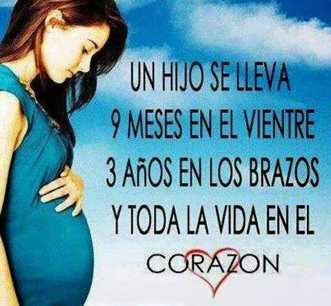 Imagenes Lindas Para Compartir Fb: Mujeres Embarazadas Con Frases ...