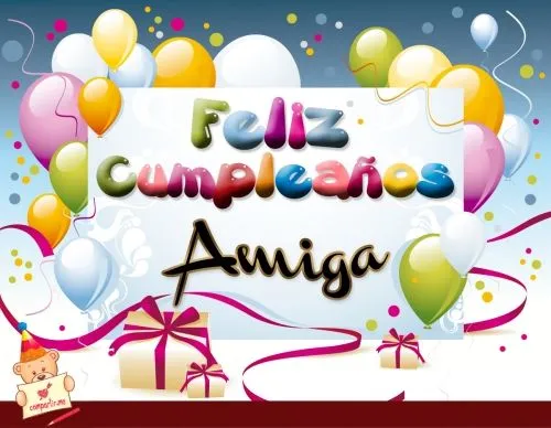 Imágenes Lindas para desear Feliz Cumpleaños Amiga - Imagenes de ... Imágenes Lindas para desear Feliz Cumpleaños Amiga - Imagenes de ...