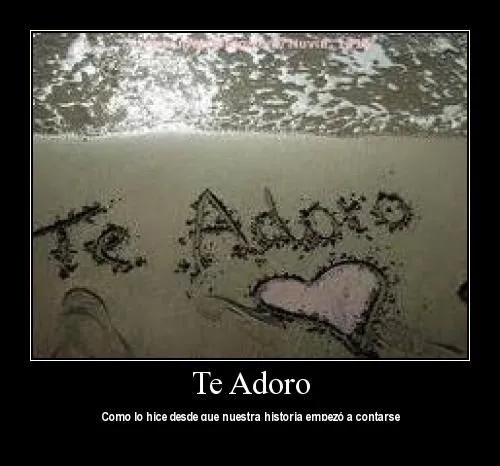 Imágenes lindas para decir “Te adoro” | Imagenes Tiernas ...