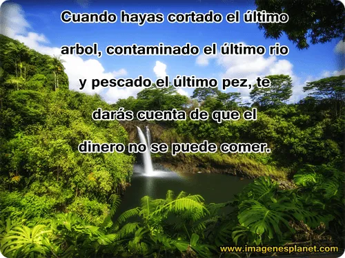 imagenes de lindo paisaje con frases de reflexion, Banco de ...