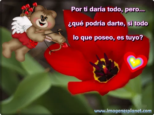 Imagenes con lindos ositos, mensajes y frases de te amo y mensajes ...